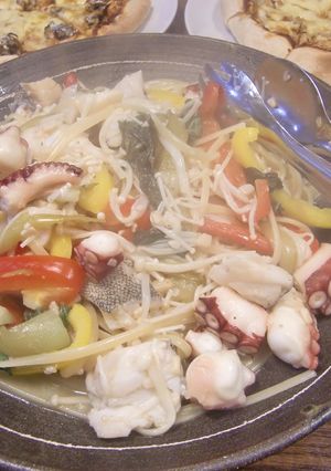 真たらとたこの＜レモン風味のパスタ＞♪-レシピのメイン写真