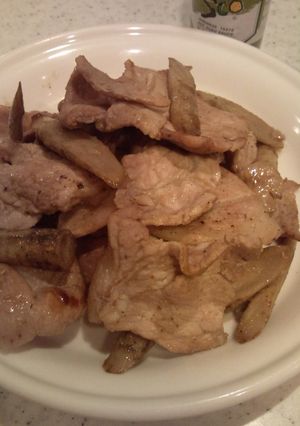 柚子胡椒で食す＊ごぼうと豚肉の塩きんぴら-レシピのメイン写真