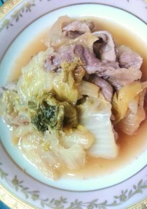 炊飯器で簡単激旨!白菜と豚肉のトロトロ煮-レシピのメイン写真