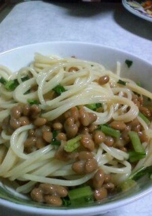 納豆★葉っぱパスタ-レシピのメイン写真
