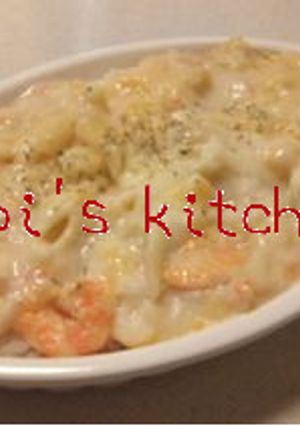 THE手抜き飯！冷凍グラタンをご飯に～ｗ-レシピのメイン写真
