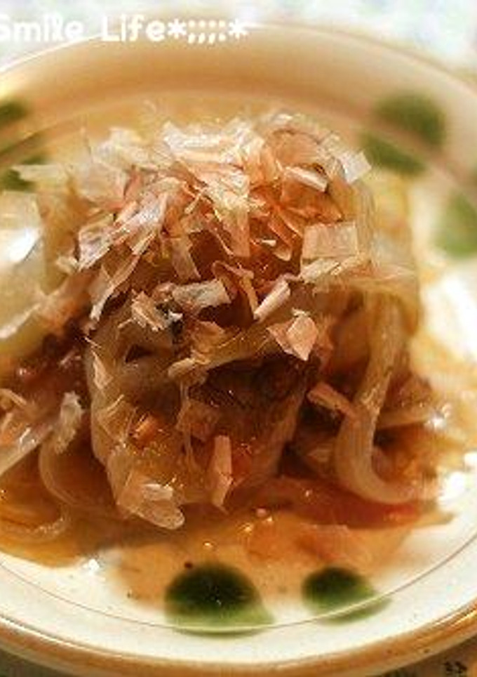 簡単！玉ねぎの梅おかか煮-レシピのメイン写真