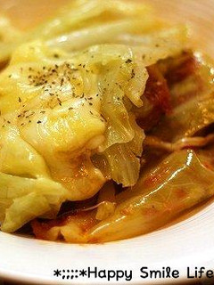 キャベツのミルフィーユ トマト風味-レシピのメイン写真