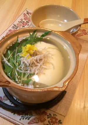 おじゃこと柚子の湯豆腐-レシピのメイン写真