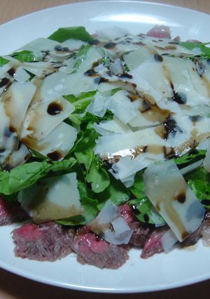 超簡単！イタリアンステーキ　タリアータ-レシピのメイン写真