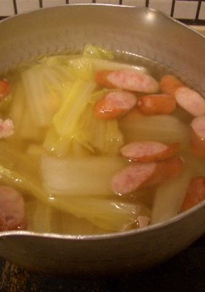 白菜のスープ-レシピのメイン写真
