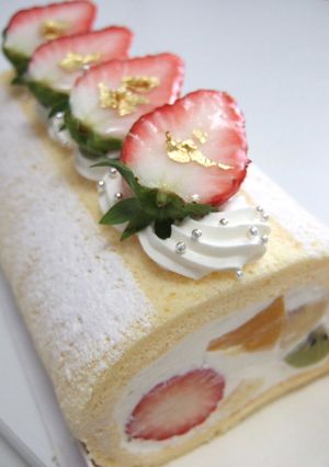 米粉のロールケーキ-レシピのメイン写真