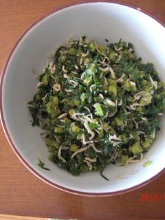 基本の大根の葉としらす炒め-レシピのメイン写真