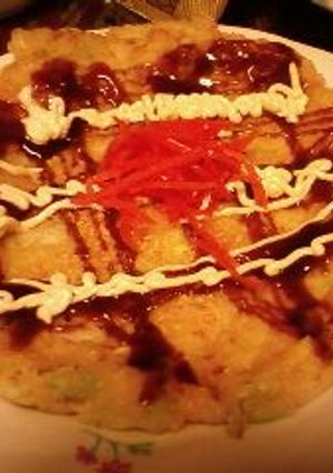 もっちもチーズのお好み焼き♪-レシピのメイン写真