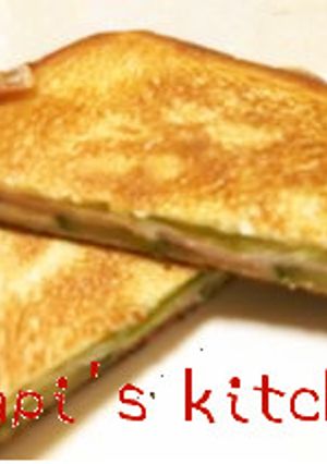 ♡ママンの優しいホットサンド♡-レシピのメイン写真