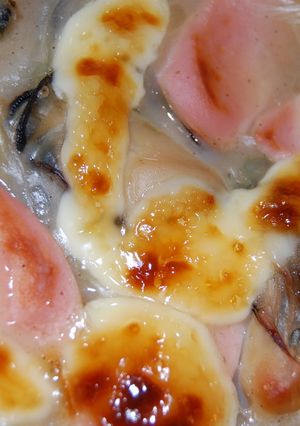 カキと魚肉ソーセージのグラタン-レシピのメイン写真