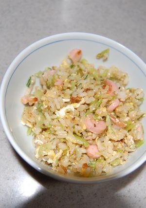 魚肉ソーセージのチャーハン-レシピのメイン写真