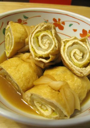 白菜と油あげ巻き✿さっぱり煮-レシピのメイン写真