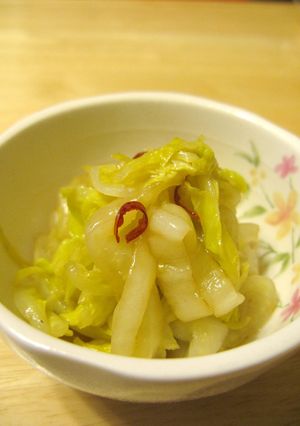 白菜の即席酢漬け☆中華風-レシピのメイン写真
