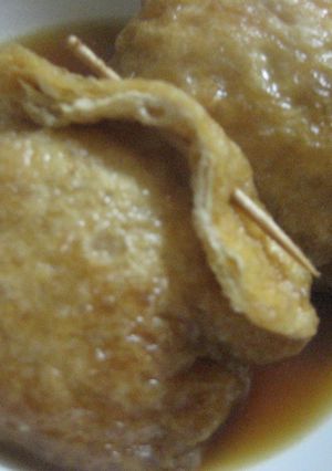 お餅アレンジ☆チーズ入り餅巾着の煮物-レシピのメイン写真
