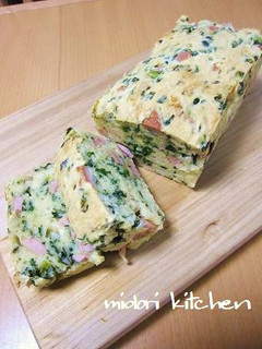 おさかなソーセージと豆腐のケーク・サレ風-レシピのメイン写真