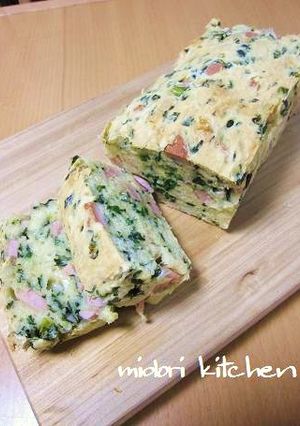 おさかなソーセージと豆腐のケーク・サレ風-レシピのメイン写真