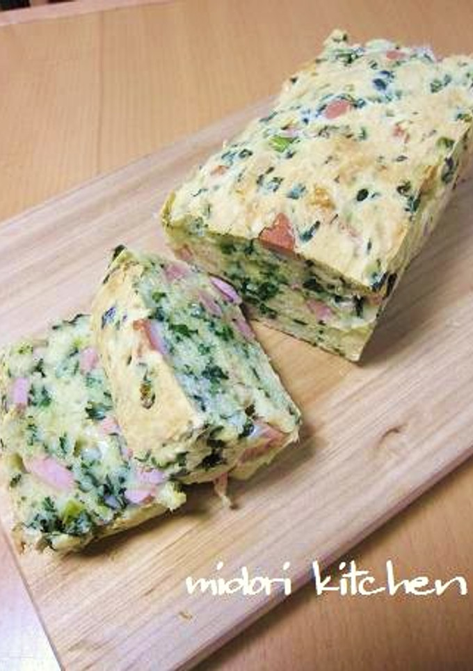 おさかなソーセージと豆腐のケーク・サレ風-レシピのメイン写真