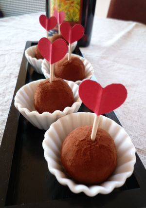 簡単トリュフチョコ バレンタイン -レシピのメイン写真