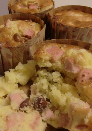 ナッツとチーズのソーセージマフィン-レシピのメイン写真