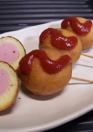 おさかなのソーセージｄｅアメリカンドック-レシピのメイン写真