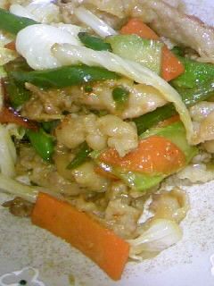 豚肉と野菜のピリ辛みそ炒め-レシピのメイン写真