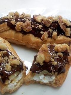 バレンタインにいかが くるみエクレア-レシピのメイン写真
