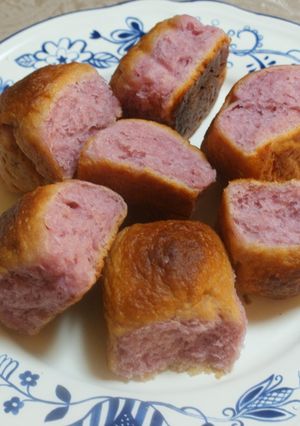 紫いも＆ホワイトチョコブレット♪-レシピのメイン写真