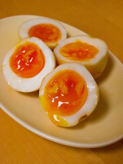 これぞラーメン屋さん☆の味玉♪-レシピのメイン写真