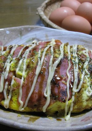 ☆とんぺい風❀オム焼きそば☆-レシピのメイン写真