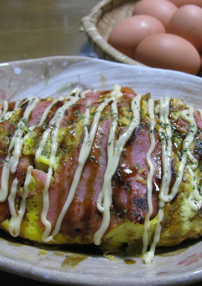 ☆とんぺい風❀オム焼きそば☆-レシピのメイン写真