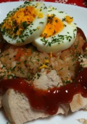 炊飯器で簡単チキンライス-レシピのメイン写真