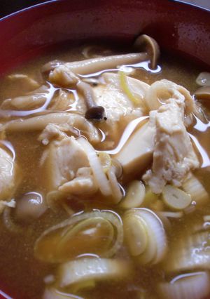 豆腐ほろほろ味噌汁-レシピのメイン写真