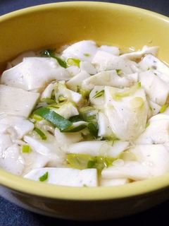 はんぺんとネギだけのスープ-レシピのメイン写真