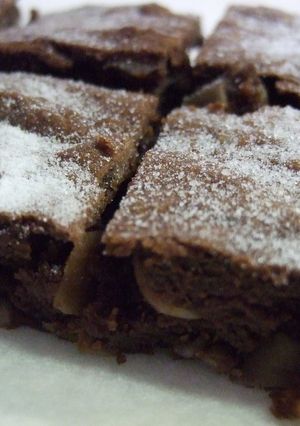 スライスナッツのチョコブラウニー-レシピのメイン写真