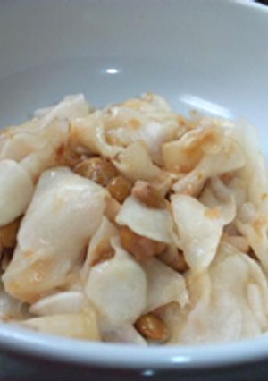 納豆とカブの和え物-レシピのメイン写真