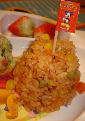 炊飯器deチキンライス-レシピのメイン写真