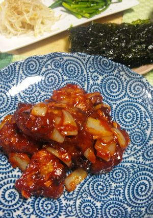 しっとり☆甘辛ヤンニョムチキン♪-レシピのメイン写真