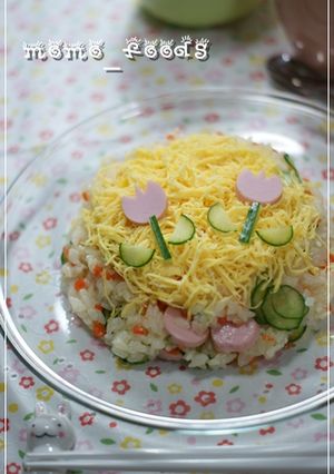 サラダちらし寿司♪-レシピのメイン写真