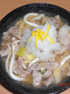 簡単☆豚肉とねぎのおろしうどん-レシピのメイン写真