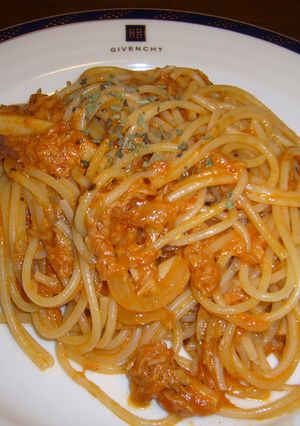 超手抜き！美味しいトマトクリームパスタ☆-レシピのメイン写真