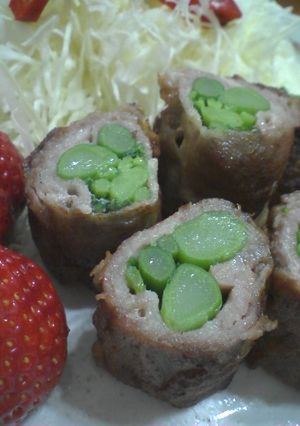 スティックブロッコリーの肉巻き-レシピのメイン写真
