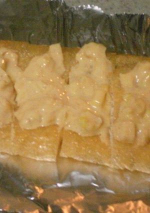簡単おつまみ♪油揚げのネギ味噌焼き-レシピのメイン写真