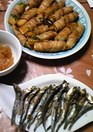 ♪長いもの肉巻（甘ダレ）♪-レシピのメイン写真
