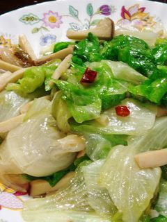 レタスとエリンギの中華炒め-レシピのメイン写真