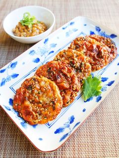 簡単☆納豆チーズせんべい-レシピのメイン写真