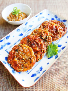 簡単☆納豆チーズせんべい-レシピのメイン写真