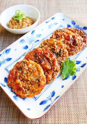 簡単☆納豆チーズせんべい-レシピのメイン写真