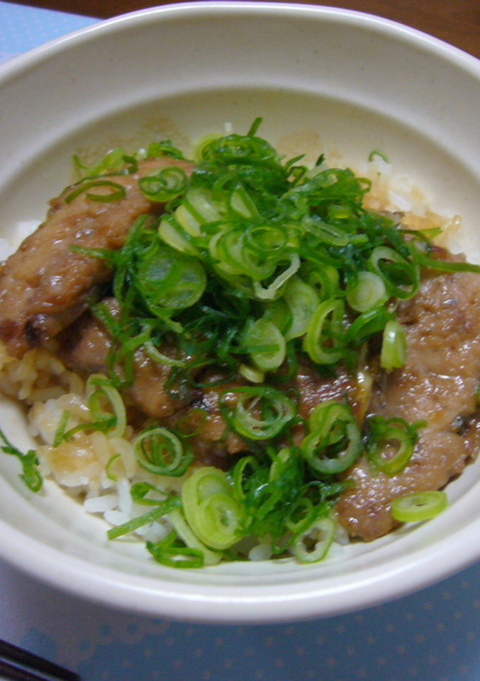 さんまの蒲焼丼-レシピのメイン写真