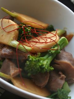 砂肝とかぶのゴマ風味ポン酢-レシピのメイン写真